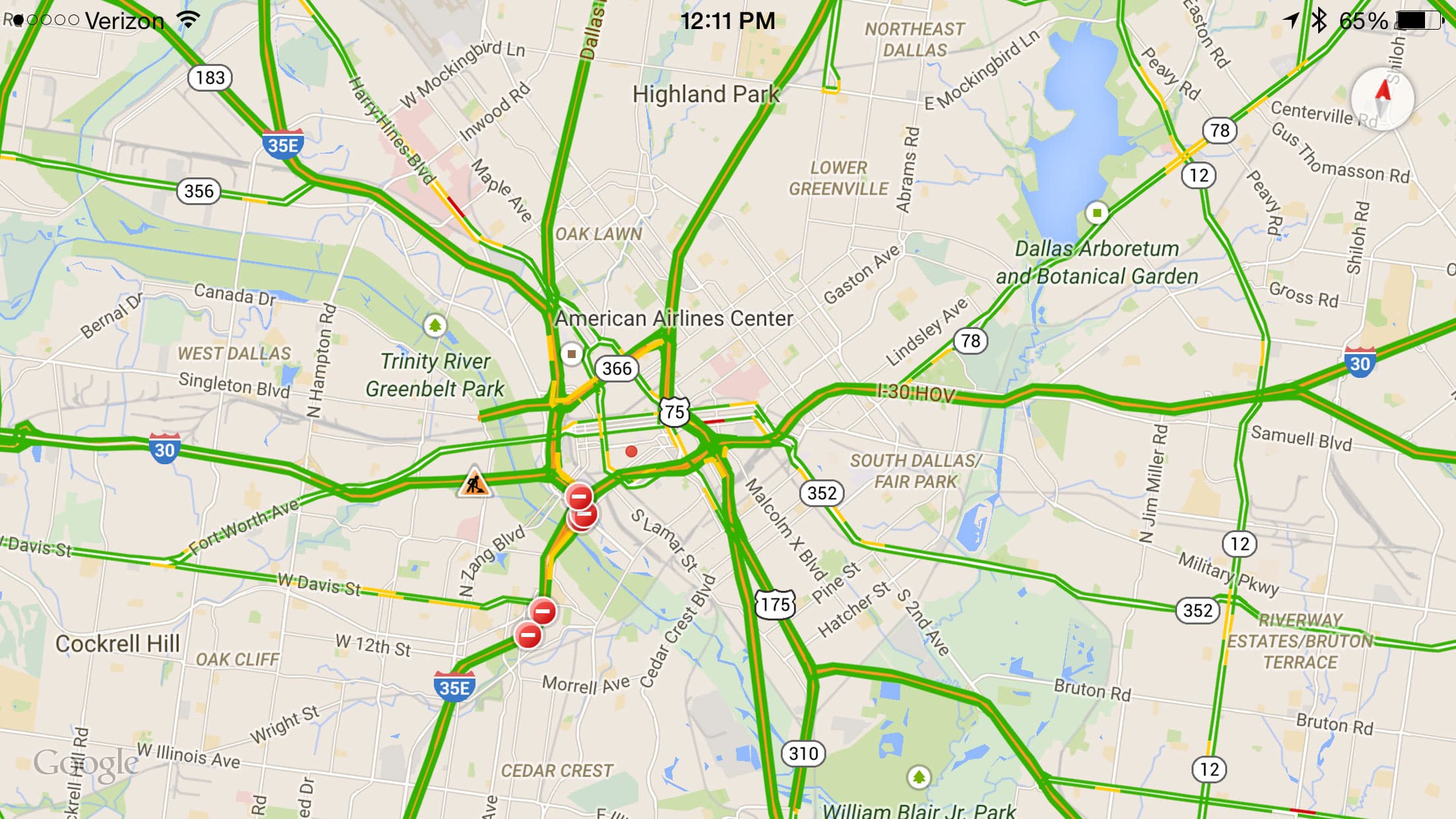 Showroom Location map image